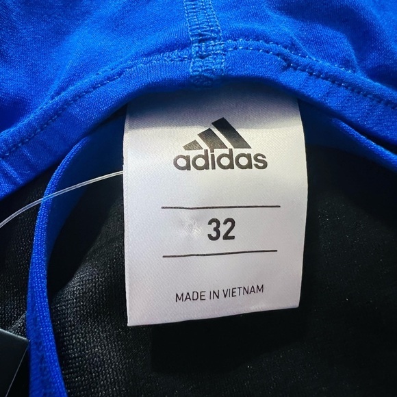 Adidas Solid Vortex-Back Sport Active One Piece Swimsuit Bright Blue Size 32/6. - Picture 8 of 9